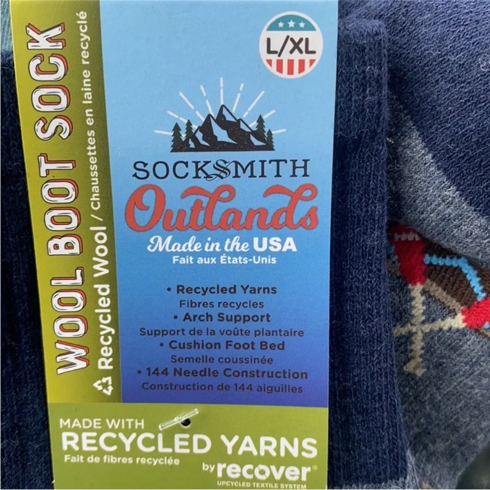 Socksmith wool boot socks